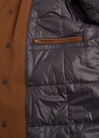 Paul Stuart Cashmere Car Coat with Removable Trim, thumbnail 4