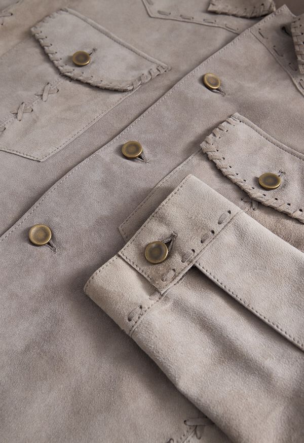 Paul Stuart Suede Whipstitch Jacket, image 2
