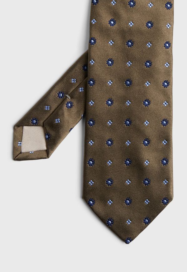 Paul Stuart Micro Floral Satin Tie, image 1