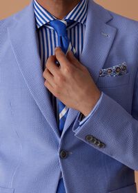 Paul Stuart Linen & Cotton Spring Floral Pocket Square, thumbnail 2