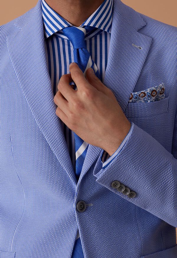Paul Stuart Linen & Cotton Spring Floral Pocket Square, image 2