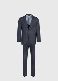 Paul Stuart All Year Wool Windowpane Suit, thumbnail 1