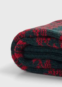 Paul Stuart Reindeer and Chalet Motif Sock, thumbnail 2
