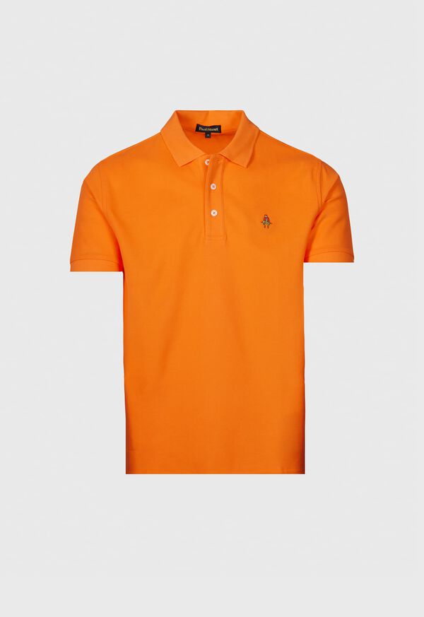 Paul Stuart Cotton Piqu&eacute; Logo Polo
