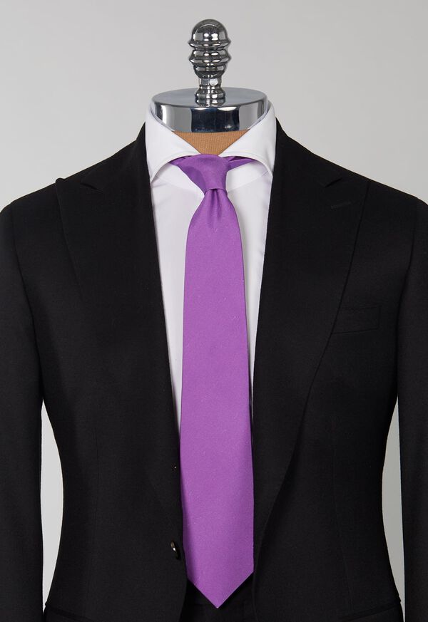 Paul Stuart Silk Shantung Tie, image 2