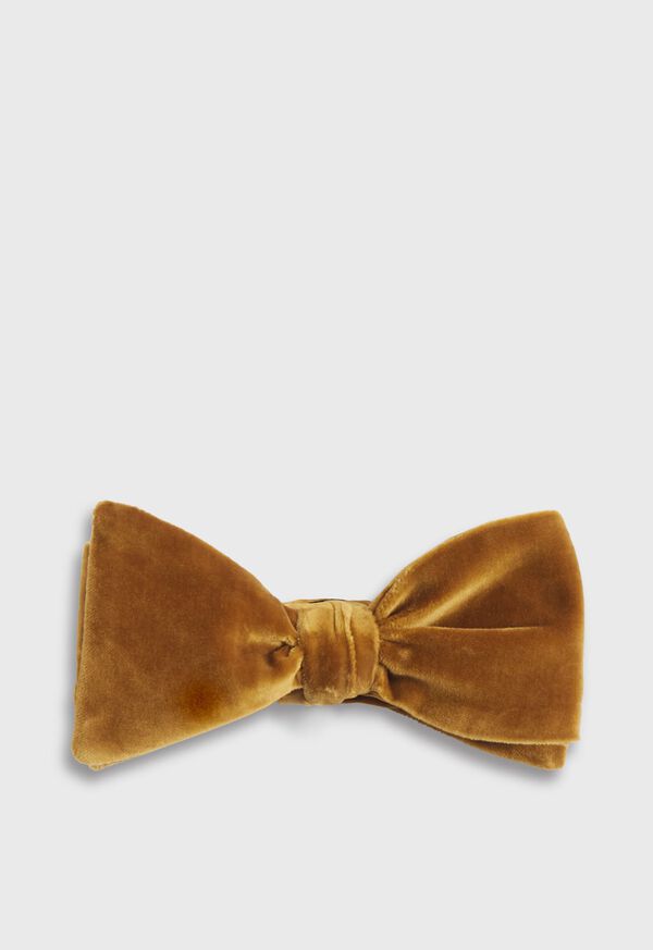 Paul Stuart Blunt Edge Velvet Bow Tie, image 1