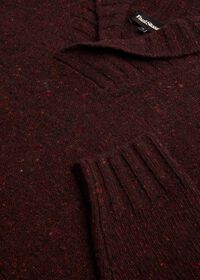 Paul Stuart Cashmere Donegal Shawl Collar Pullover Sweater, thumbnail 3
