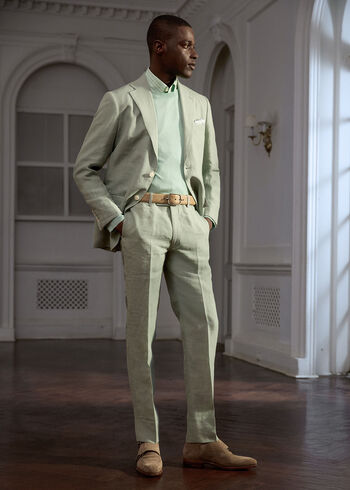 Paul Stuart Linen Dress Trousers