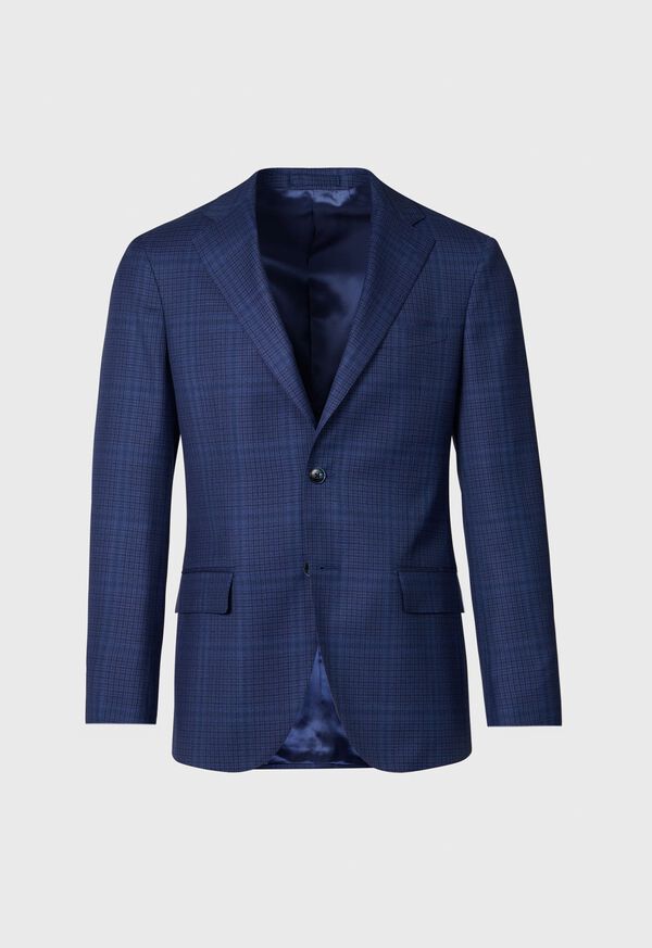 Paul Stuart All Year Blue Plaid Jacket, image 1