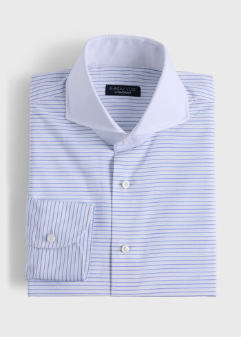 Paul Stuart Horizontal Stripe Dress Shirt