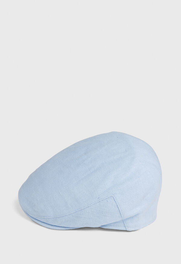 Paul Stuart Solid Linen Ivy Cap, image 1