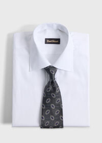 Paul Stuart Woven Silk Oval Deco Tie, thumbnail 2