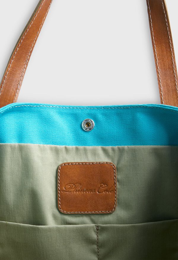 Paul Stuart Solid Color Tote Bag, image 3