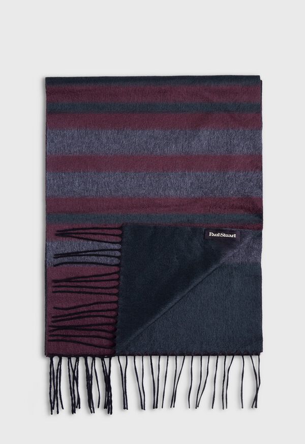 Paul Stuart Bottom Striped Scarf, image 1