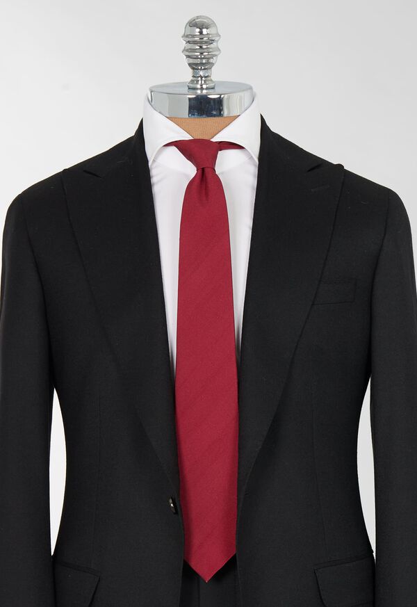 Paul Stuart Silk Shantung Tie, image 2