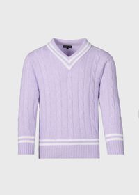 Paul Stuart Cashmere Tennis Sweater, thumbnail 1