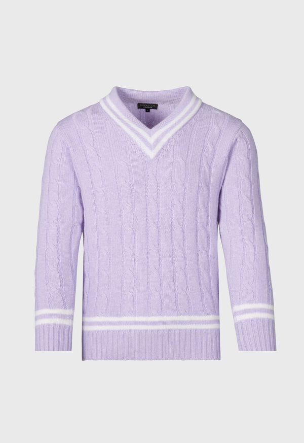Paul Stuart Cashmere Tennis Sweater