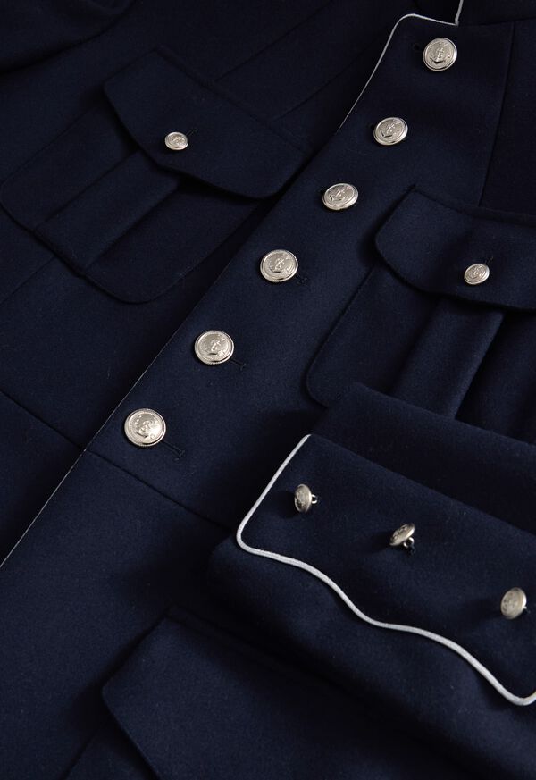 Paul Stuart Wool Military Style Jacket, image 2