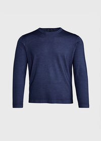 Paul Stuart Wool Blend Crewneck Shirt, thumbnail 1
