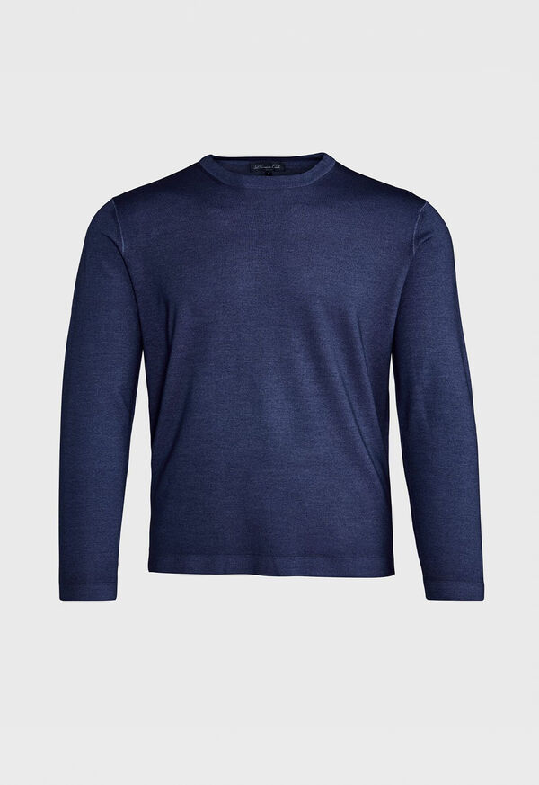 Paul Stuart Wool Blend Crewneck Shirt, image 1
