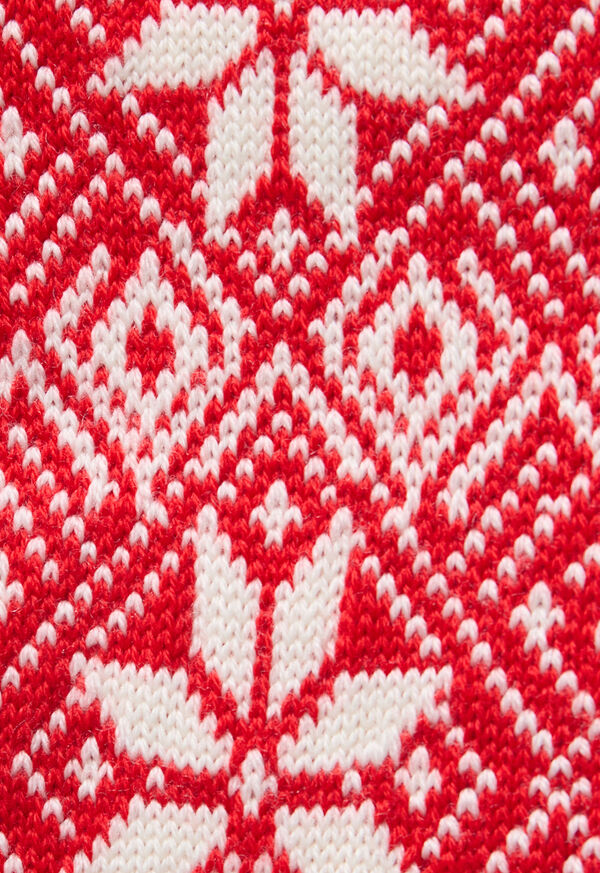 Paul Stuart Wool Blend Snowflake Sock, image 3