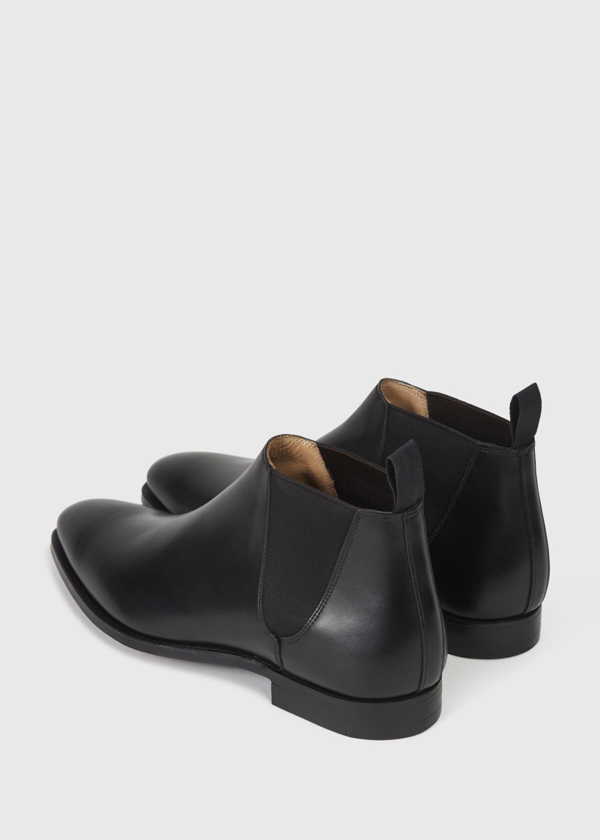 Leather half boots hot sale