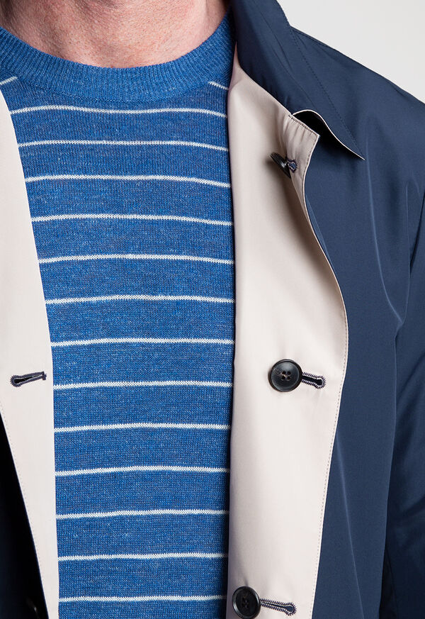 Paul Stuart Reversible Microfiber Trench, image 8