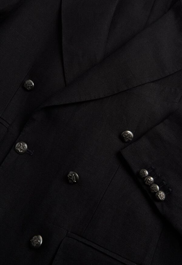 Paul Stuart Linen Double Breasted Jacket, image 2