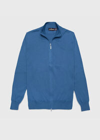 Paul Stuart Cotton Full Zip Cardigan, thumbnail 1