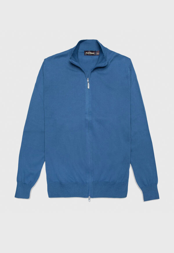 Paul Stuart Cotton Full Zip Cardigan, image 1