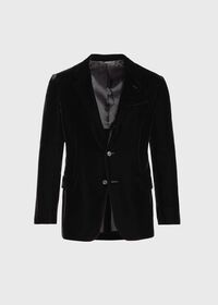 Paul Stuart Black Velvet Blazer, thumbnail 1