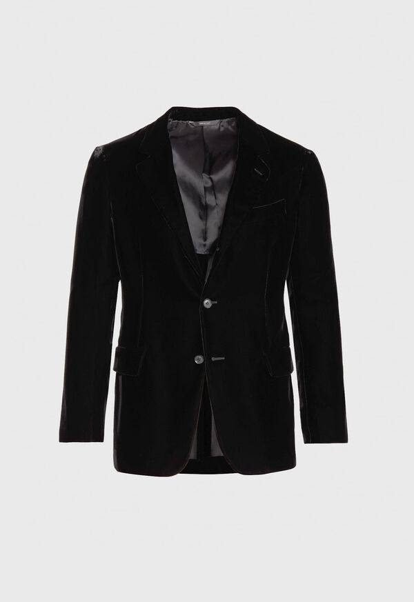 Paul Stuart Black Velvet Blazer, image 1