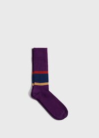 Paul Stuart Wool Colorblock Boot Sock, thumbnail 1
