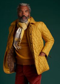 Paul Stuart Nylon Quilted Barn Coat, thumbnail 2