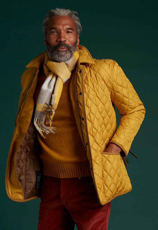 Paul Stuart Nylon Quilted Barn Coat, image 2
