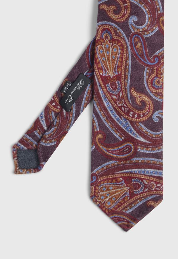 Paul Stuart Silk & Wool Triangle Tie, image 1