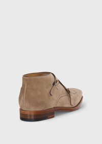 Paul Stuart Sullivan Suede Double Monk Boot, thumbnail 3