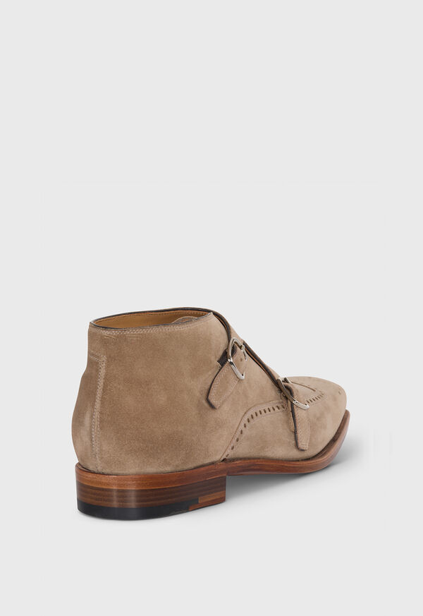 Paul Stuart Sullivan Suede Double Monk Boot, image 3