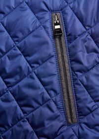 Paul Stuart Nylon Quilted Vest with Piping, thumbnail 21