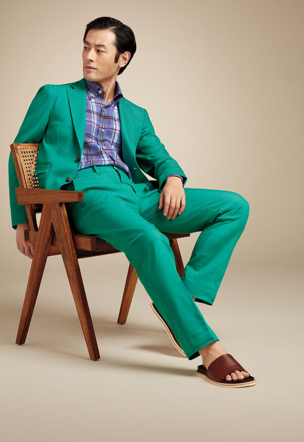 Paul Stuart The Green Denim Look, image 1
