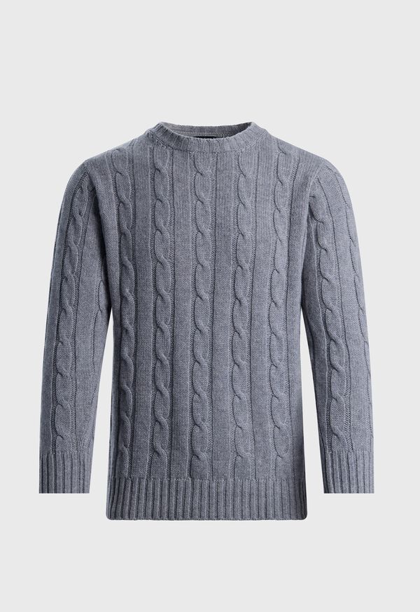Paul Stuart Cashmere Cable Crewneck, image 1