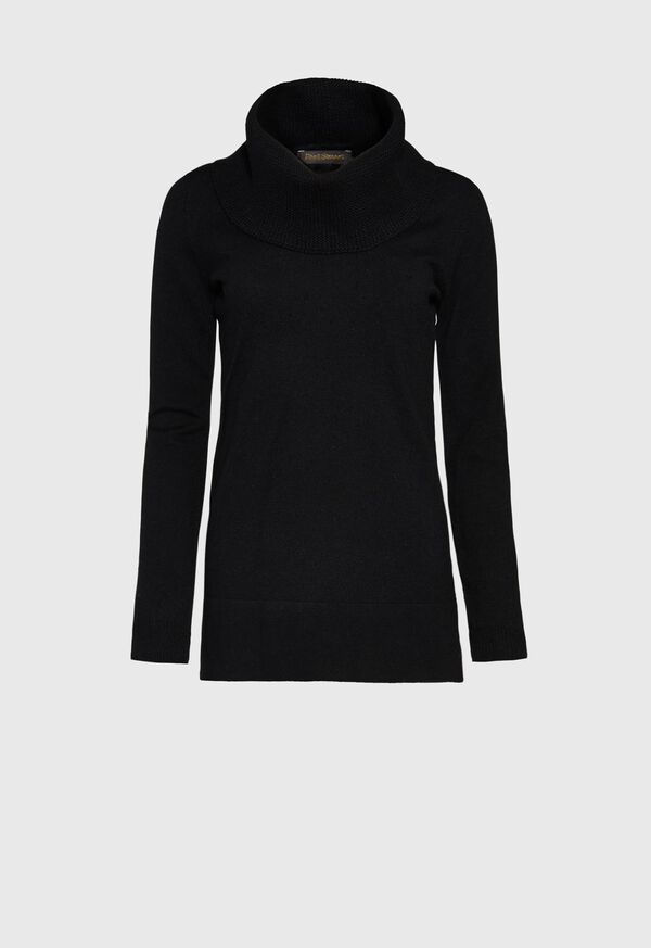 Paul Stuart Cashmere Cowl Neck Tunic, image 1