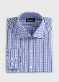 Paul Stuart Small Check Dress Shirt, thumbnail 1