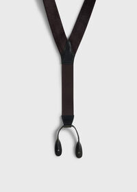 Paul Stuart Leather Trim Suspenders, thumbnail 3