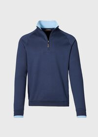 Paul Stuart Pima Cotton 1/2 Zip Sweater, thumbnail 2