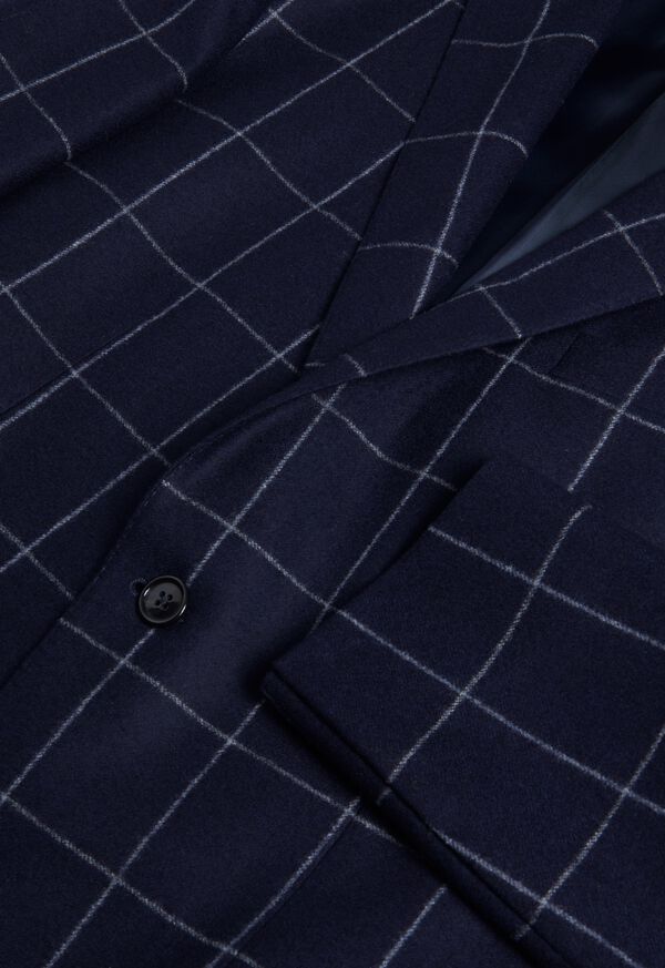 Paul Stuart Windowpane Flannel Suit, image 5