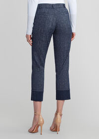 Paul Stuart Denim Pant with Cuff Detail, thumbnail 2