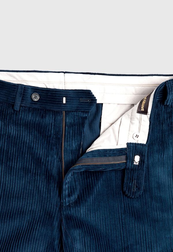 Paul Stuart Cotton Wide Wale Plain Front Trouser, image 2