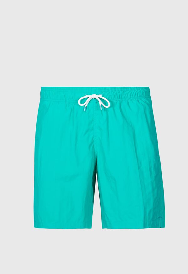 Paul Stuart Nylon Solid Color Swim Trunk, image 1