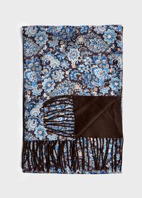 Paul Stuart Reversible Floral Scarf, thumbnail 1